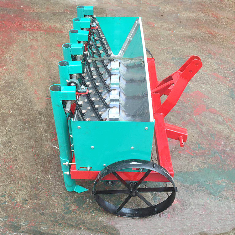 山东聊城新型大蒜种植器大蒜山药豆精播机蚕豆杏核播种机可定做