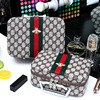 Stereotype Cosmetic trumpet Portable Dressing Travel Cosmetic Case Cosmetics Storage bag storage box