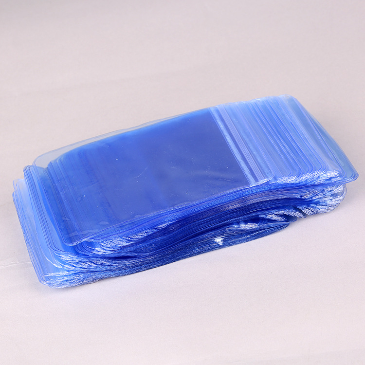 PVC duro Shell bolsillo sellado ziplock bolsa de joyería de cristal Wenwan bolsa de sellado espesado duro plástico transparente