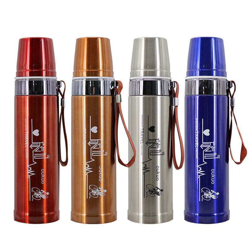 750ml water cup large-capacity vacuum ir...