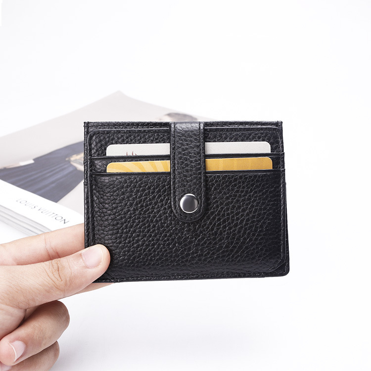 Men's fashionable ultra thin card holder