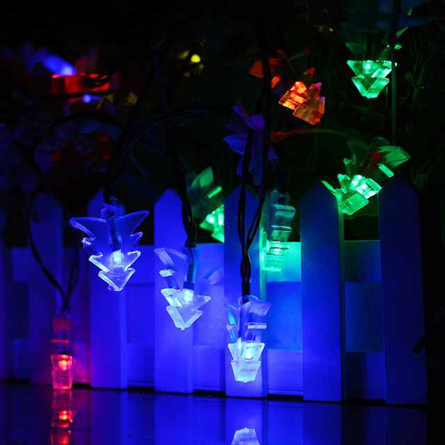 White Solar String Lights