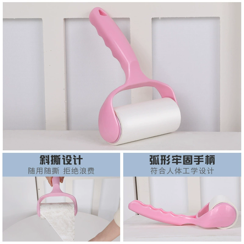 Домашняя клейкая бумага клеевой войлочный воск снятие волос можно порвать одежда и одежда со щеткой для удаления пыли партия