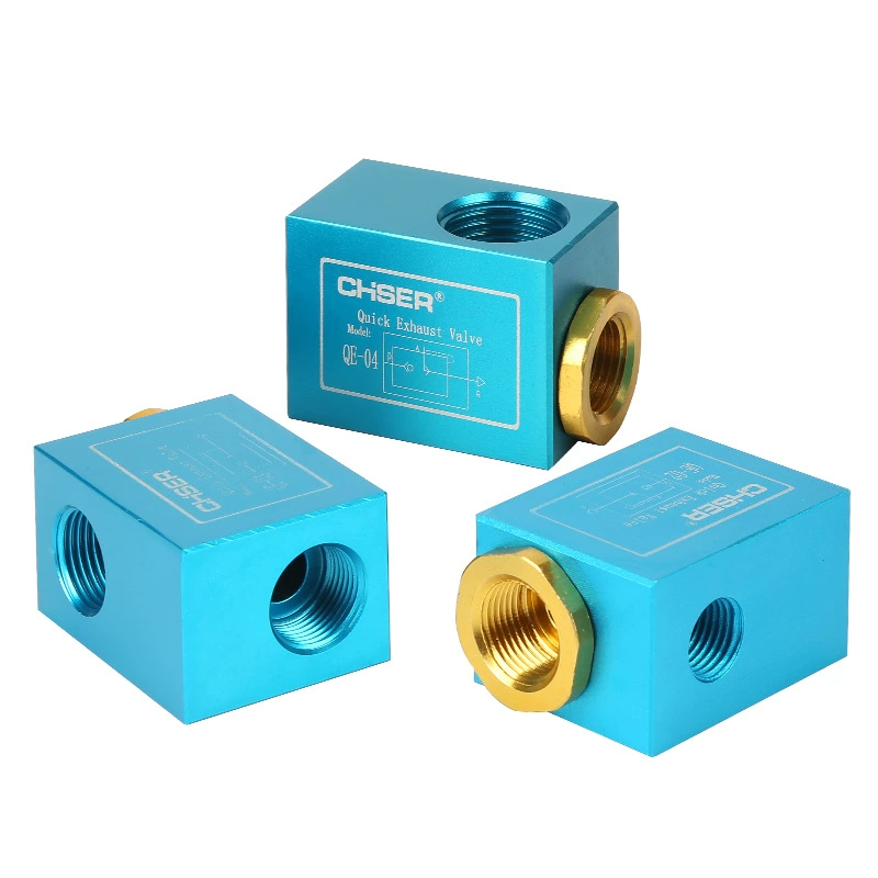 Пневматический клапан быстрого выпуска QE-02/03/04/01 клапан быстрого выпуска XQ170600 1000 1500 BQE-02