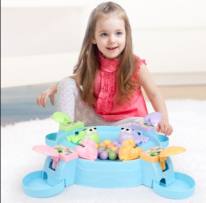 Selling Trill Same item Frog Greedy Toys Parenting interaction interest desktop Puzzle game