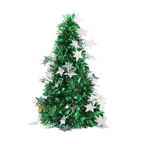 Creative Mini Desktop Christmas Tree Fleece Christmas Tree Hotel Shopping Mall Christmas Decoration Supplies Direct Factory Sale