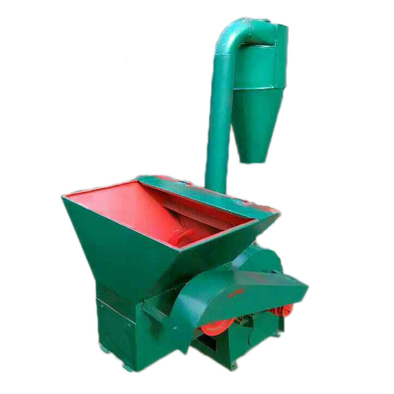 养殖场饲料加工粉碎机 秸秆粉料机 稻草秸秆打碎机粉碎机图片