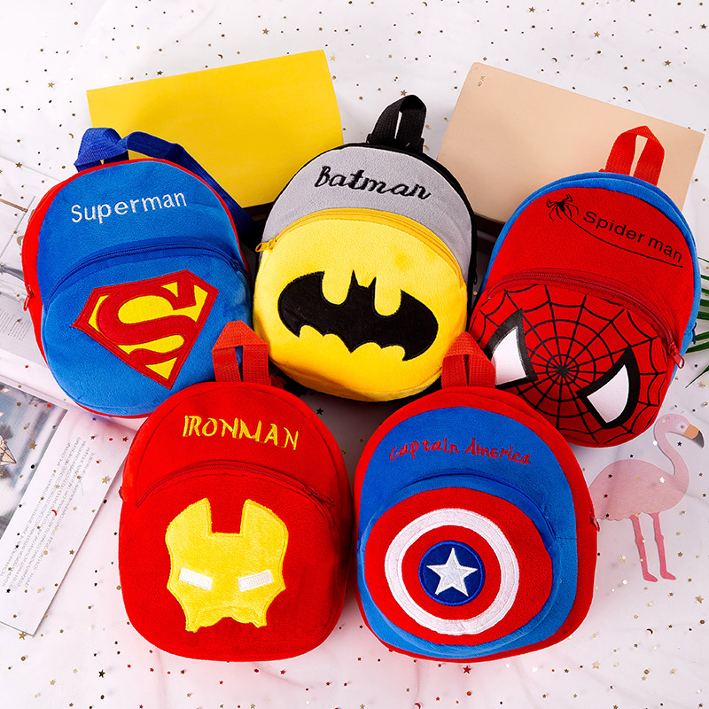 2019 new plush cartoon schoolbag kinderg...