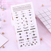 Nail stickers for nails, waterproof fake nails, sticker, crystal, 3D, Japanese and Korean