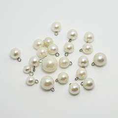 Pearl Button Round Casual Small Fragrance Women's Shirt Decorative Button Clothing Cardigan Button