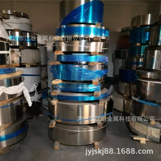 强磁高镍301不锈钢弹簧片钢带 刀具用304精密弹簧带 硬度HRC50度