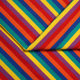 Rainbow Cloth Knitted Fabric Fine Cotton Striped Jersey Yarn-dyed Striped Cotton Fabric T-shirt Knitted Fabric