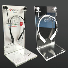 亞克力運動耳機展示架 有機玻璃可定制展示架 亞克力有線耳機架