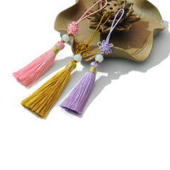 Hand-woven bookmarks, tassels, Chinese knots, small tassels, hornwood combs, invitations, hanging tassels, jade tassels, factory direct sales
