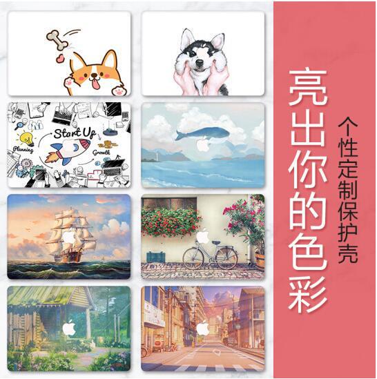 For Apple macbook Notebook air13 inch Computer pro13 Protective Case pro15 Painted Case
