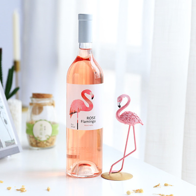 愛格尼火烈鳥桃紅甜葡萄酒 果酒 女士低度甜酒 高顏值少女酒