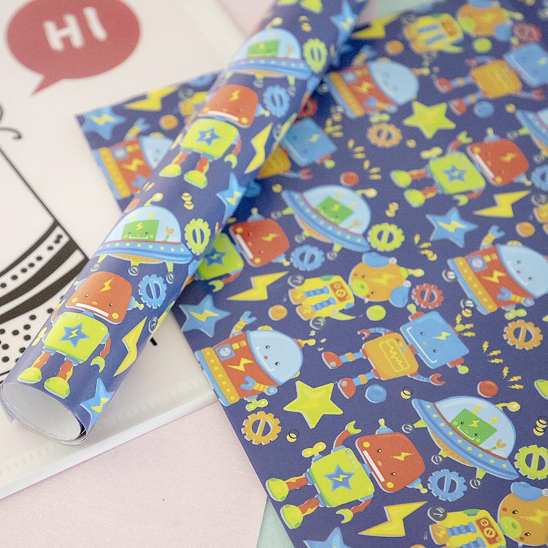 Graduación Día DE LOS NIÑOS dibujos animados lindo regalo de cumpleaños regalo caja de regalo papel de envolver jardín de infantes hecho a mano protección del medio ambiente producción de papel