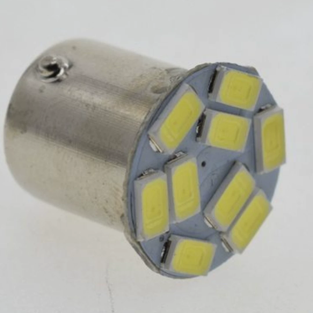 1156 5730 9smd автомобильный светодиодный поворотник мотоцикла Direwn Bad 5630 P21W задний фонарь
