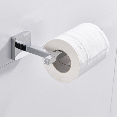 St. Regis stainless steel square tissue holder bathroom hardware hook roll paper holder cross-border toilet paper holder