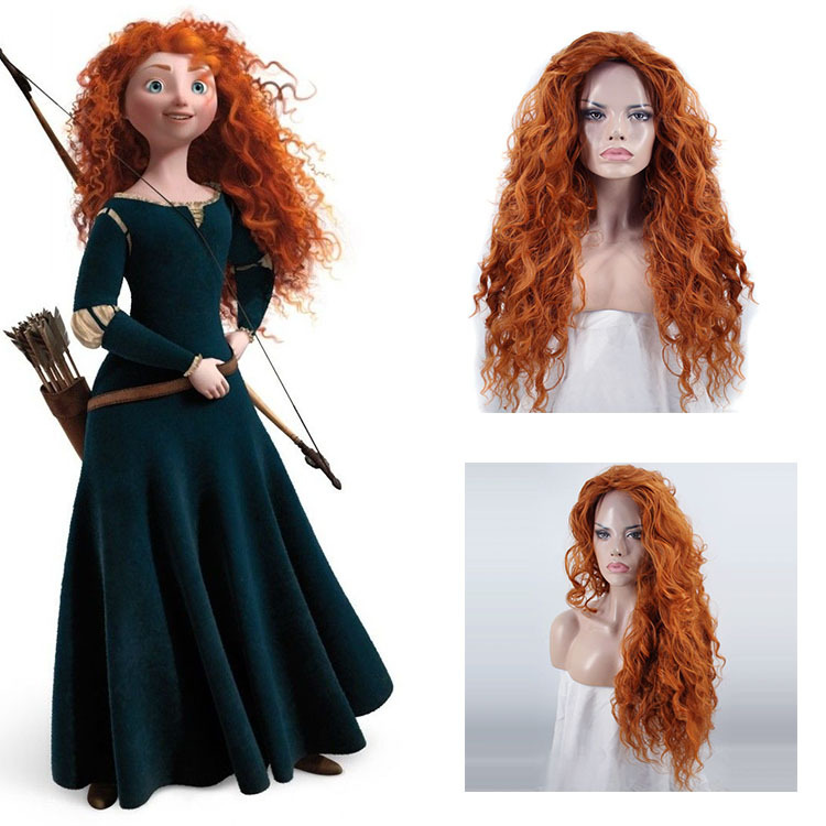 Brave Cosplay Wig Melinda Wig Long Curly...