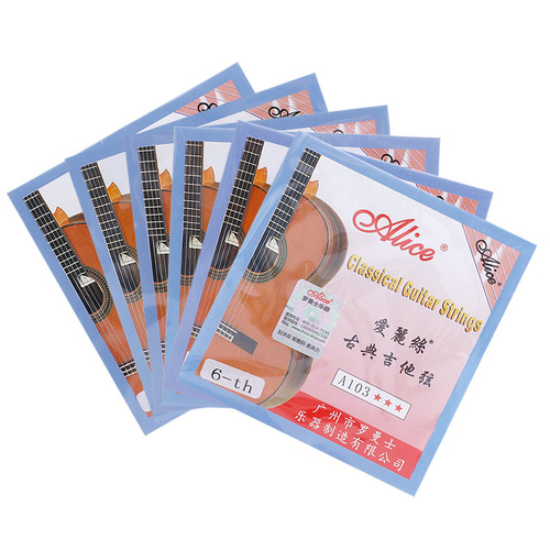 Alice classical guitar strings nylon strings complete set of 6 classical guitar strings
