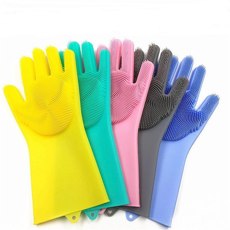 Waterproof silicone brush, gloves