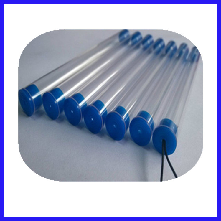 厂家现货供应气球托管  PVC高透明塑料硬管 带盖弹簧管