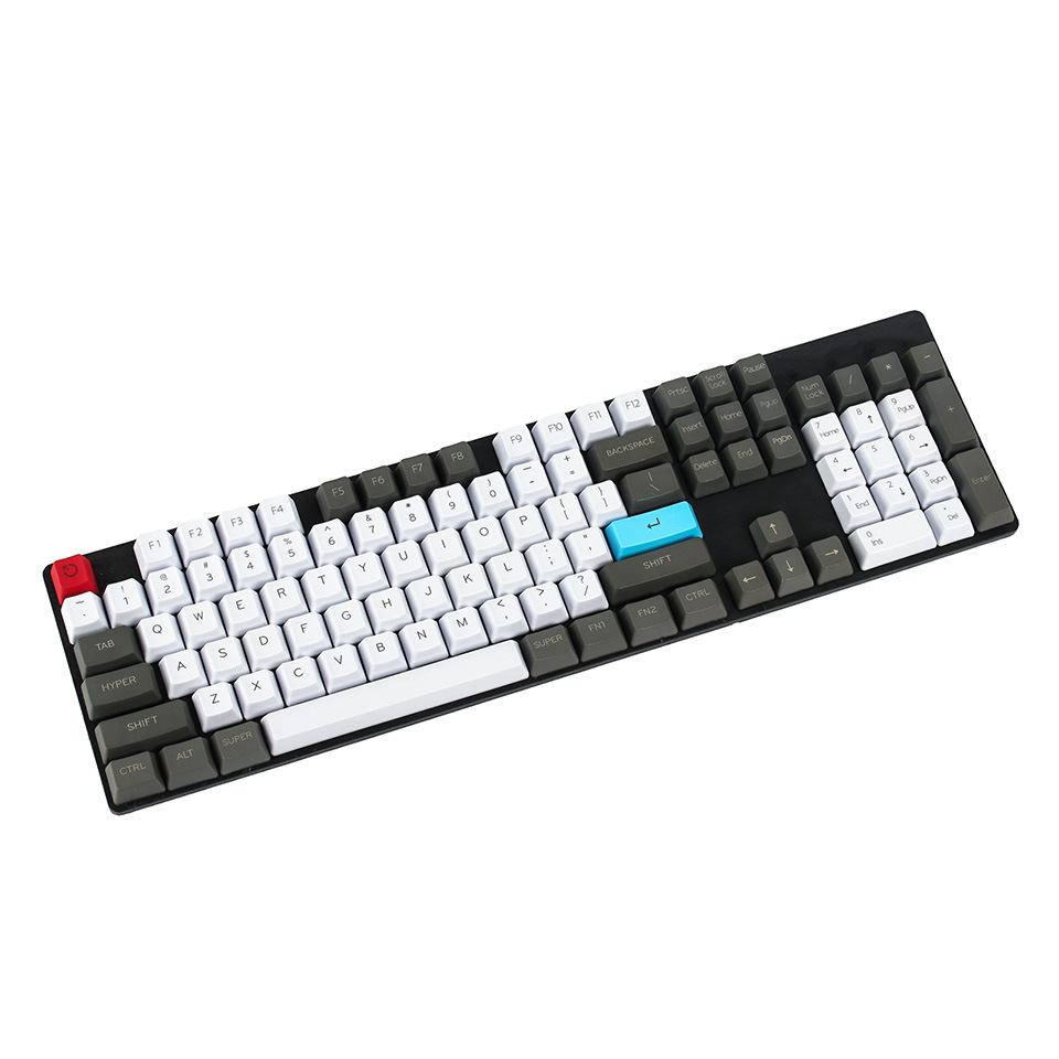 PBT thickened 1.5mm opaque mechanical keyboard 104 87 61 is not…