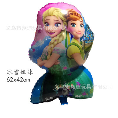 Ice Princess Buzz Lightyear Aluminum Film Balloon Frozen Balloon Princess Elsa Floating Balloon Wholesale
