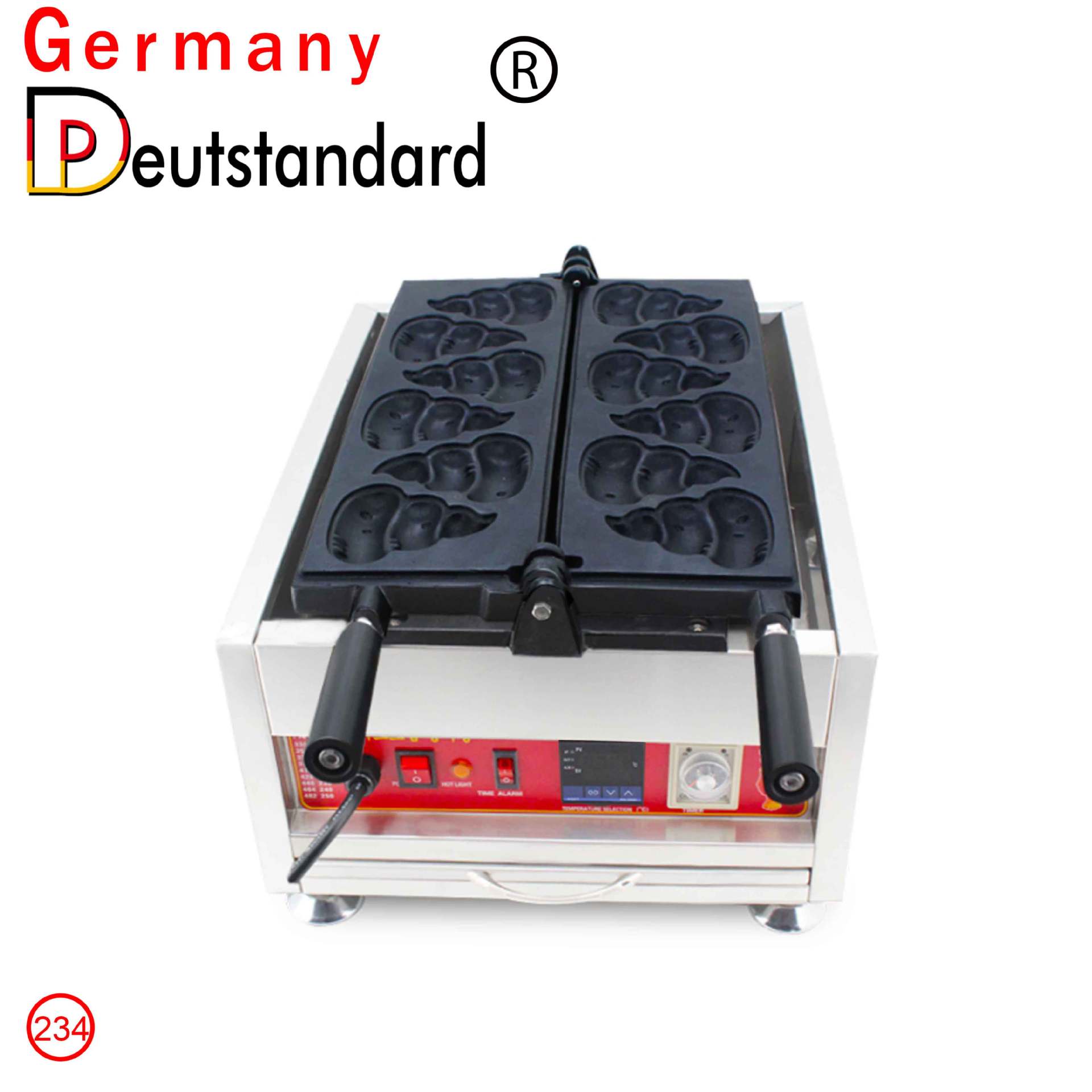 数显温控便便烧机 韩国便便烧大便烧机 夹馅华夫饼便便烧加盟234