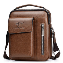 复古男士单肩包斜挎男包男款商务休闲男背包耐磨手提潮男简约休闲