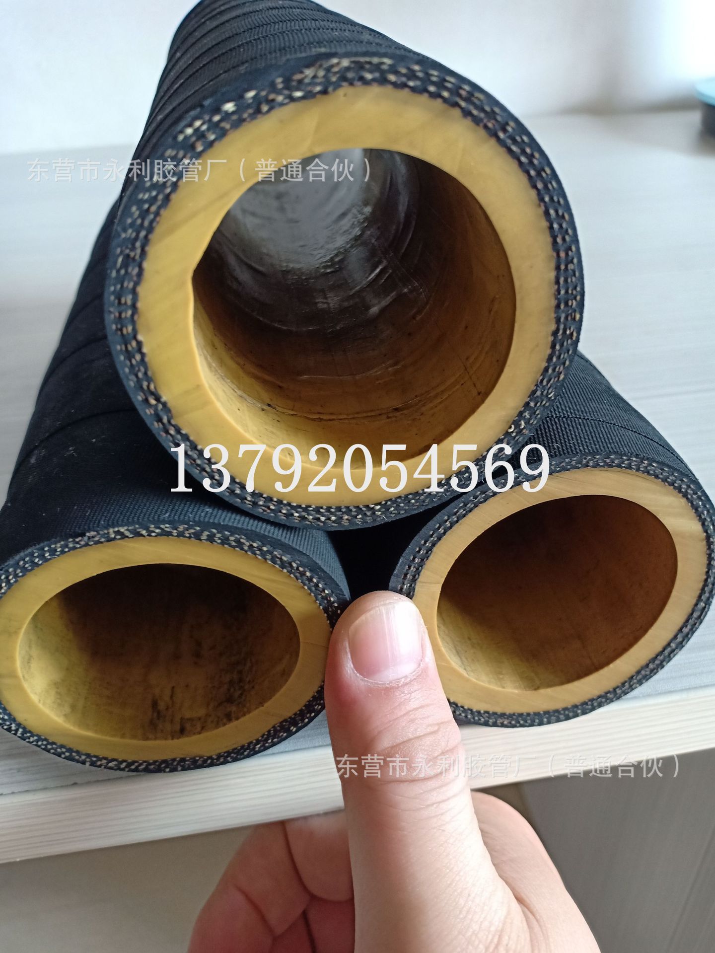 夹布喷砂管 喷砂除锈专用胶管 高压耐磨聚氨酯橡胶管25mm32mm51mm