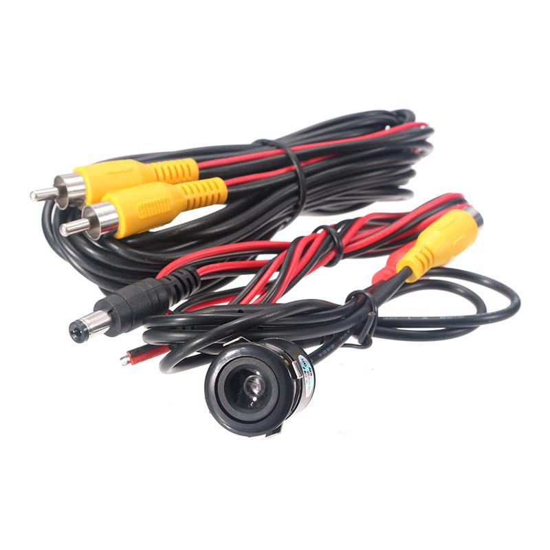 18.5mm hole reversing camera HD night vision embedded card car camera rear view color