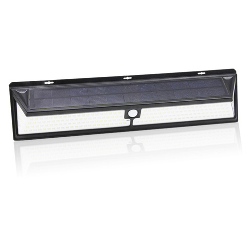 Solar charging strong light wall lamp human body sensor lamp LED landscape courtyard garden outdoor lighting street lamp