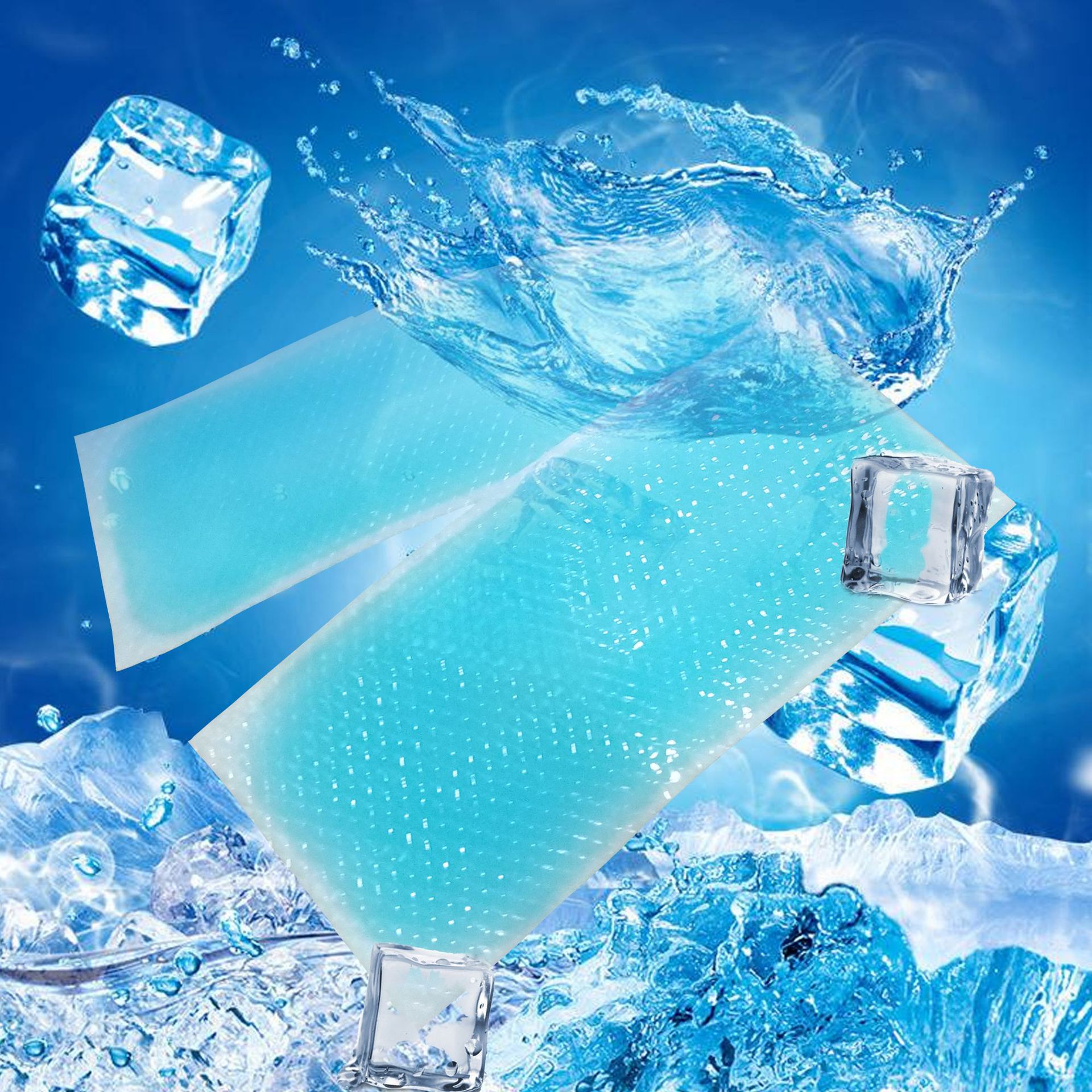 海旭醫用退熱貼涼貼冰寶貼冰墊降溫防消避暑軍訓涼貼廠家直銷 OEM