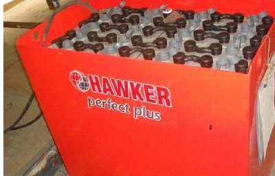 德国霍克HAWKER48V电瓶美科斯力叉车蓄电池24-5PZS700