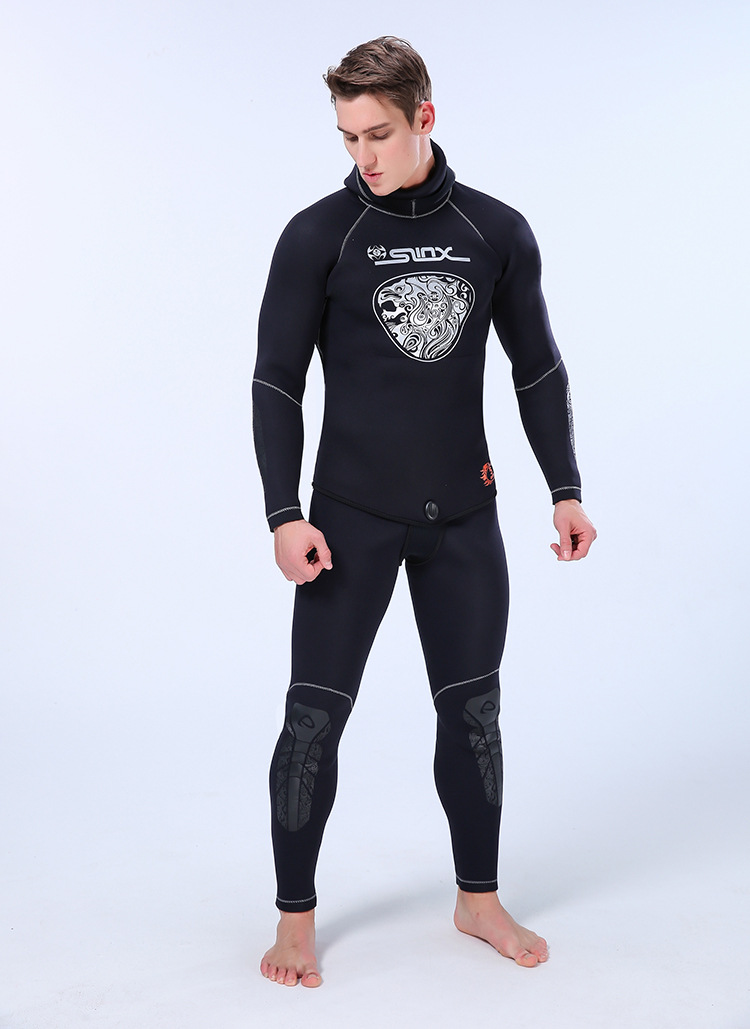 calças de manga longa scr neoprene wetsuit