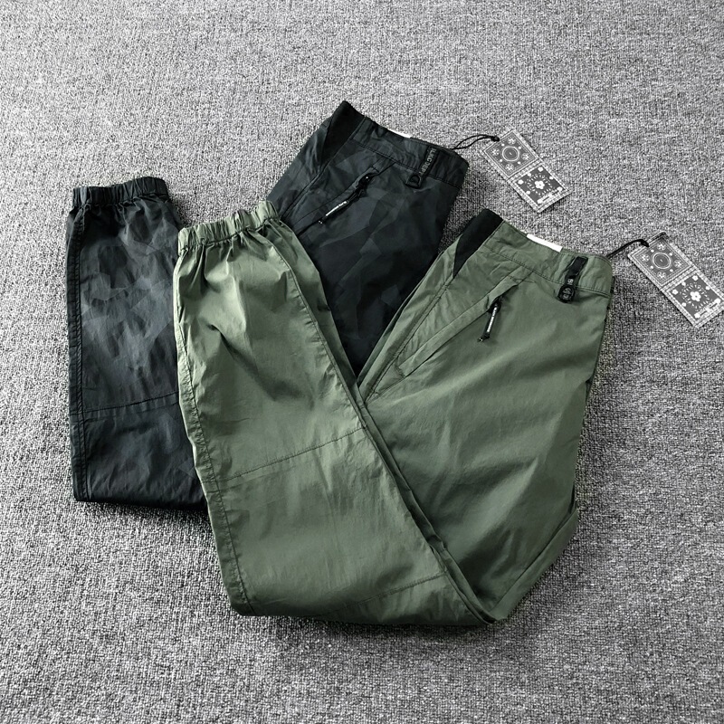 Spring and Summer Lightweight Breathable Thin Outdoor Casual Pants Men's Micro-elastic Leggings Zipper Pocket Ankle Pants Spring and Summer Lightweight Breathable Thin Outdoor Casual Pants Men's Micro-elastic Leggings Zipper Pocket Ankle Pants