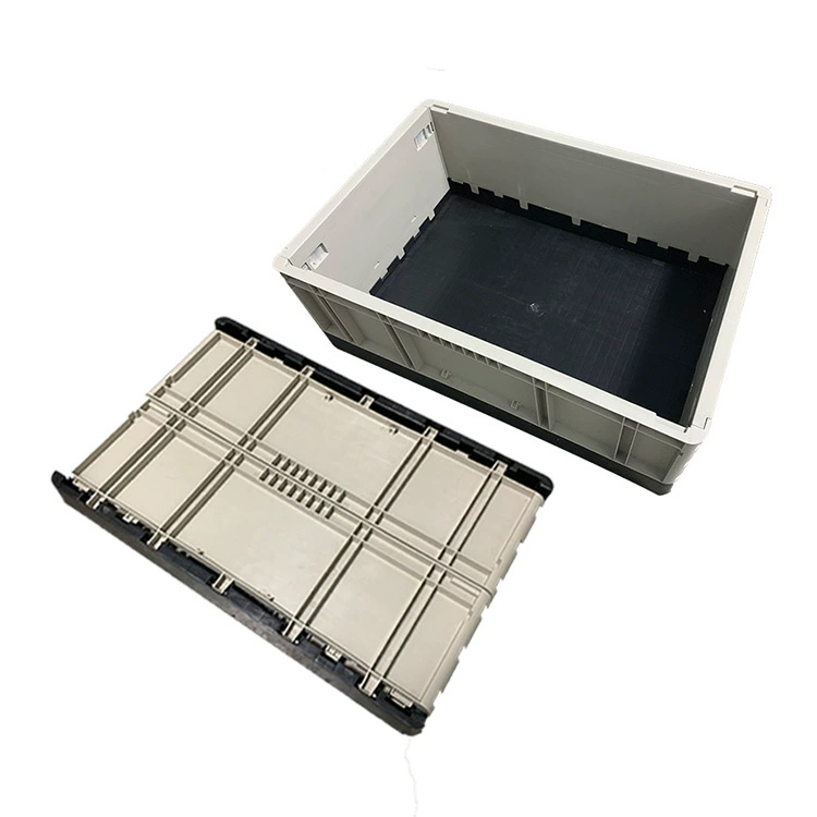 Plastic folding logistics turnover box with a folding turnover box storage and transportable storage can be foldable storage box