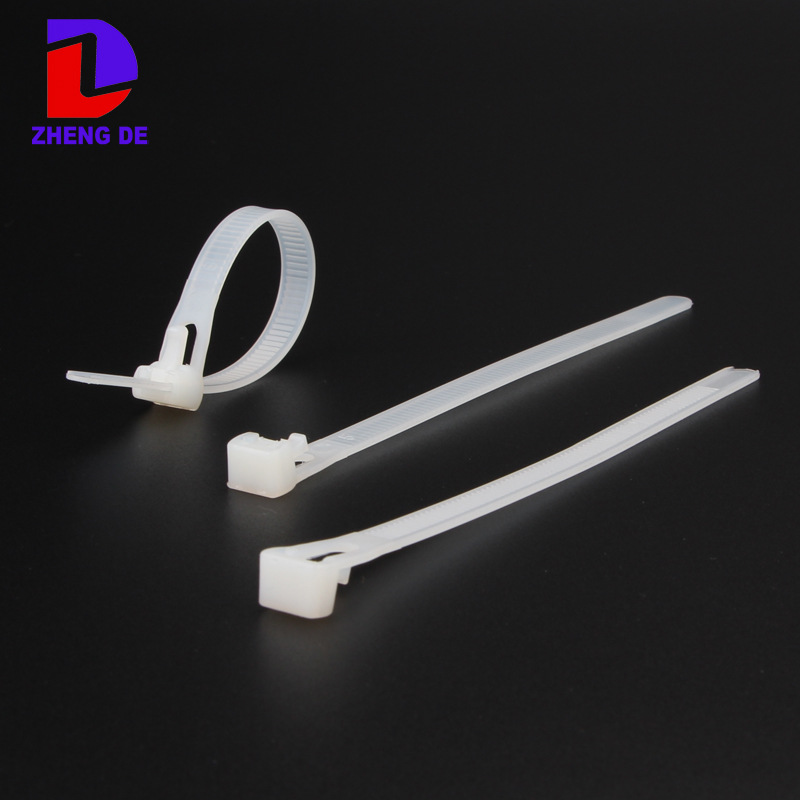 厂家直供可松式尼龙扎带8*150 活扣可退型扎线带7.6x150mm