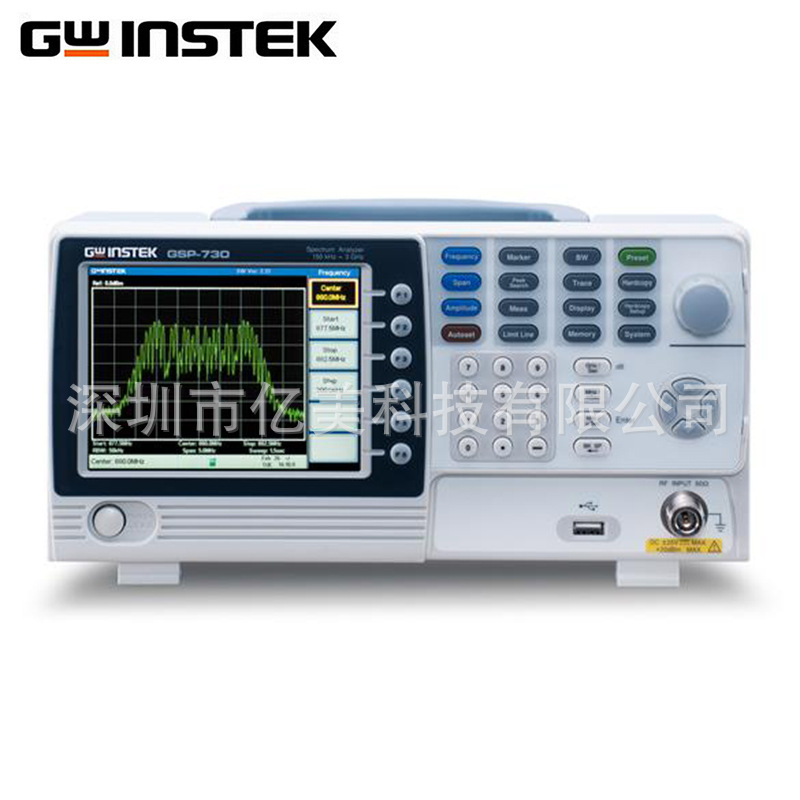 Gwinstek 固纬频谱分析仪 GSP-730 GSP-810+DM+TG PM 频谱仪