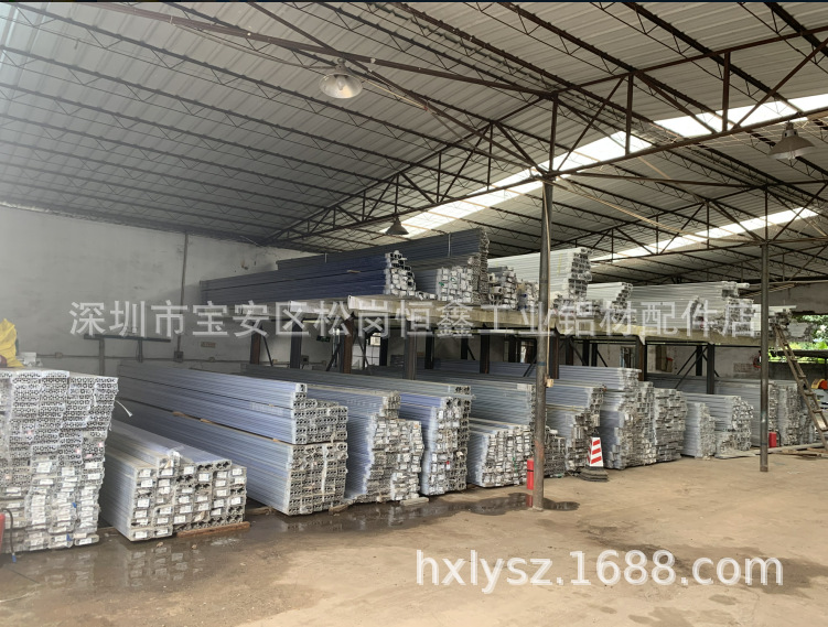 国标工业铝型材40X40铝合金型材4040黑色铝型材 优质氧化黑铝型材