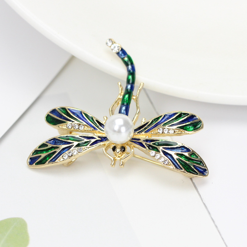 dragonfly brooch custom diamond corsage female pin fashion corsagepicture3