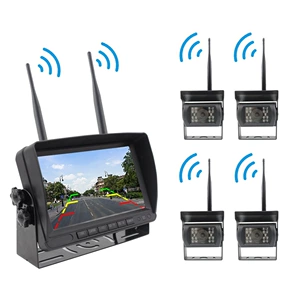 Rəqəmsal Simsiz 360 Video Panoramik Tərs Monitorinq Görüntü Sistemi