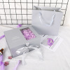 Creative and exquisite gifts Flower packaging gift box eternal peaks of life gift box flip window opening flower box support