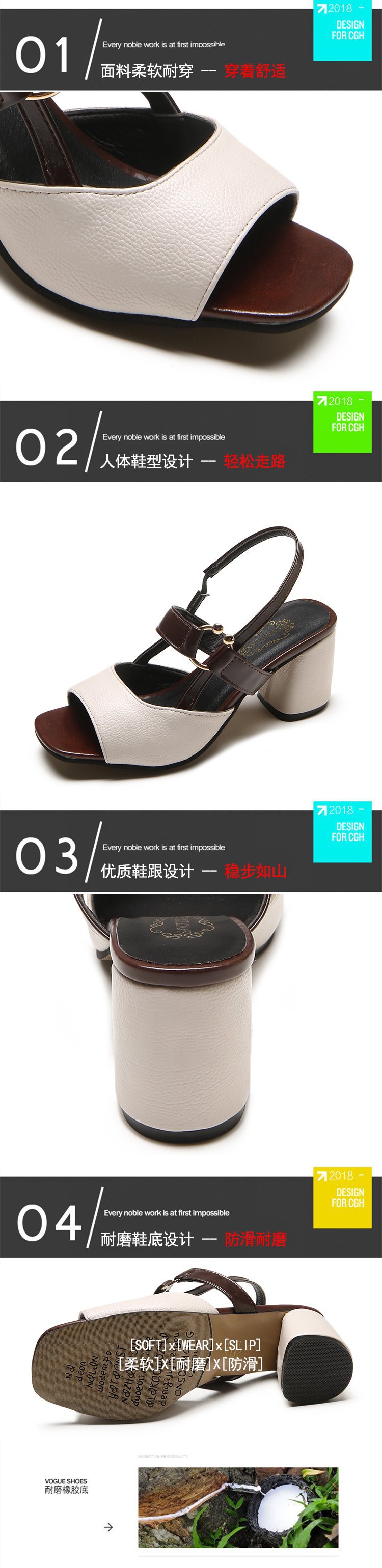 Chaussures été pour femme en Caoutchouc - Ref 3346436 Image 9