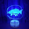 Creative three dimensional table lamp, LED decorations, night light, 3D, Birthday gift