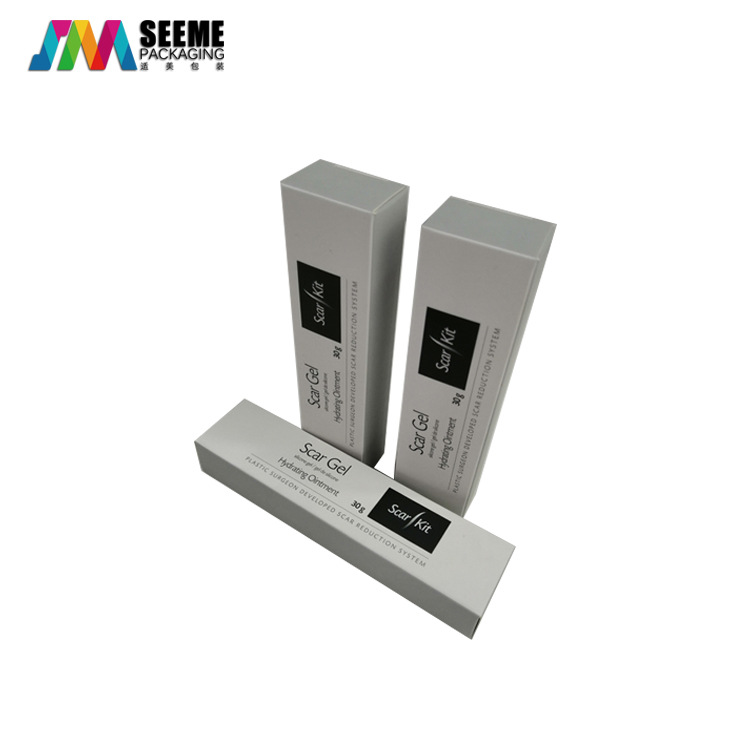厂家定制 卡纸盒 牙膏盒 单黑印刷 医疗产品卡纸盒
