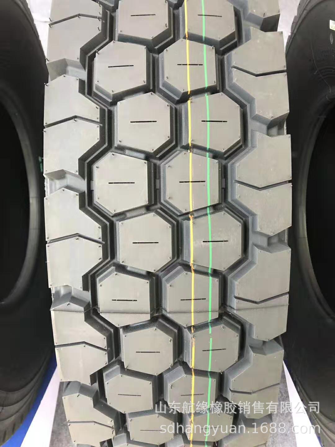 厂家直供1100R20 1200R20朝阳国友全钢子午线重载卡车客车轮胎