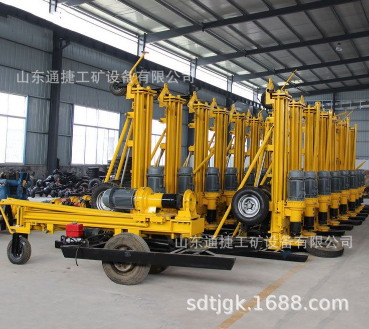 KQZD200轻便型水井钻机 率液压水井钻机  推车式液压水井钻机